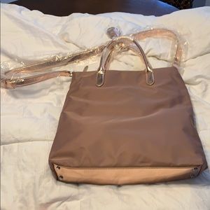 NWOT. Rose Gold Banana Republic purse